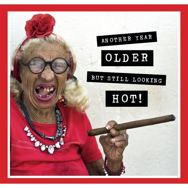 PaperClip Kaart - Muziek - Another year older but still looking hot! - 028