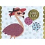PaperClip Kaart - Happy Birtday - Glitter & Glamour - LLA.3003
