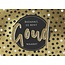 PaperClip Kaart - Bedankt, jij bent goud waard - Glitter & Glamour - LLE.3032