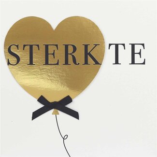 PaperClip Kaart - Sterkte - Glitter & Glamour - SQE.3039