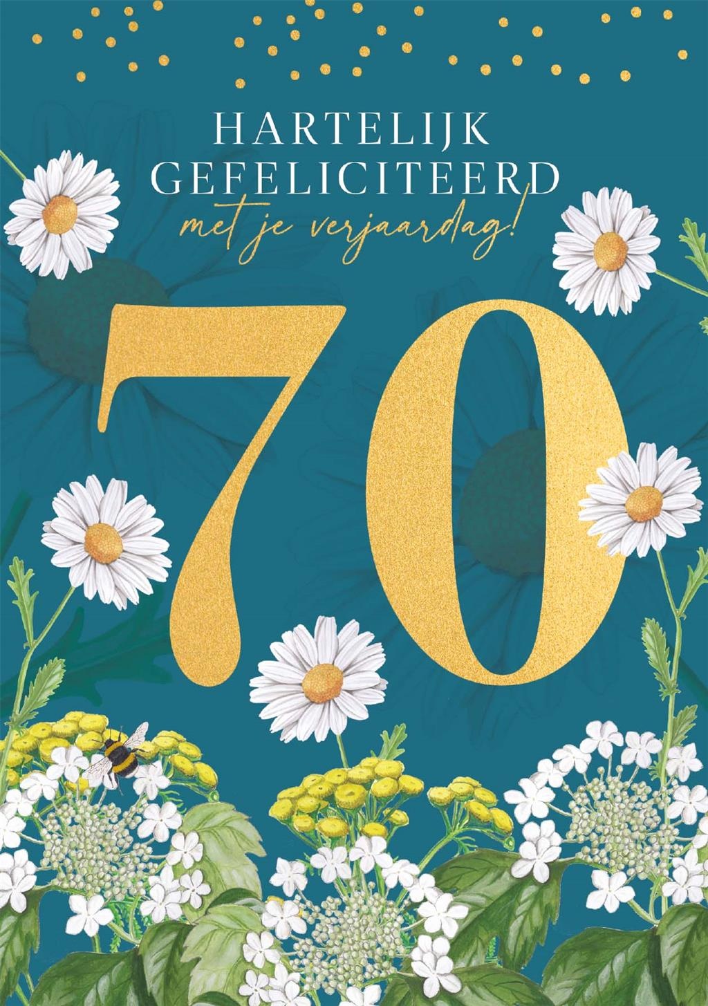 Kaart - Hartelijk gefeliciteerd 70! - Wildlife - 06-WF.GBE.0025