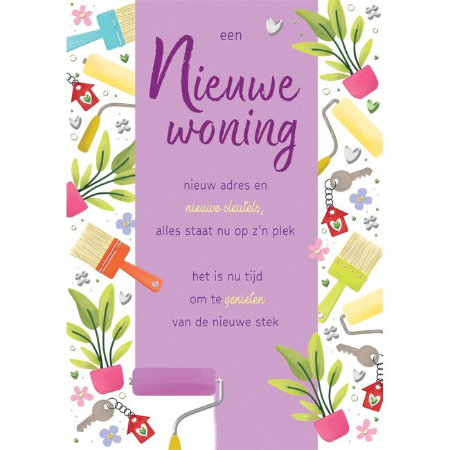 PaperClip Kaart - Een nieuw woning - Lifetime of love - 01-LV.GBE.0020