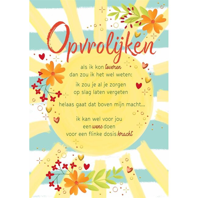 PaperClip Kaart - Opvrolijken - Lifetime of love - 01-LV.GBE.0040