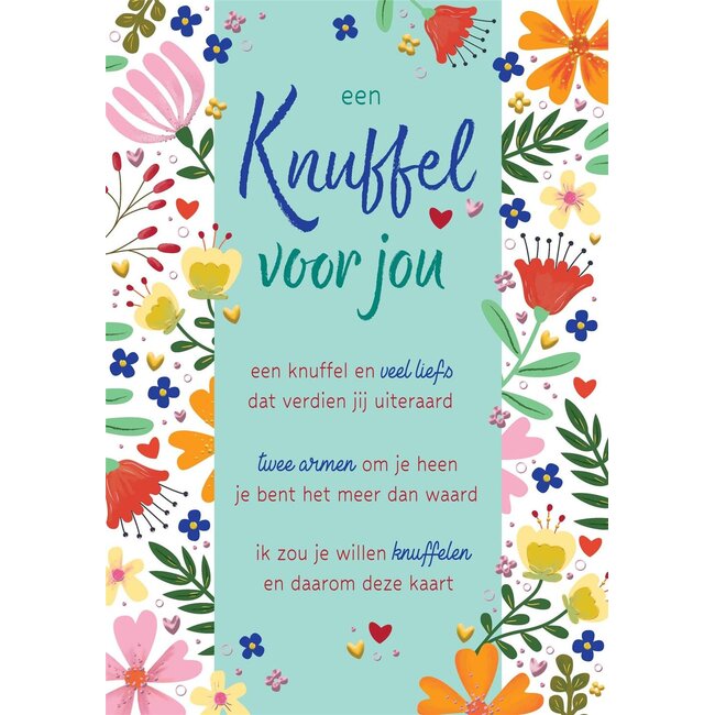 Kaart - Een knuffel voor jou - Lifetime of love - 01-LV.GBE.0037