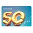 PaperClip Kaart - Gefeliciteerd! 50 jaar - Photo factory - MBE.6002