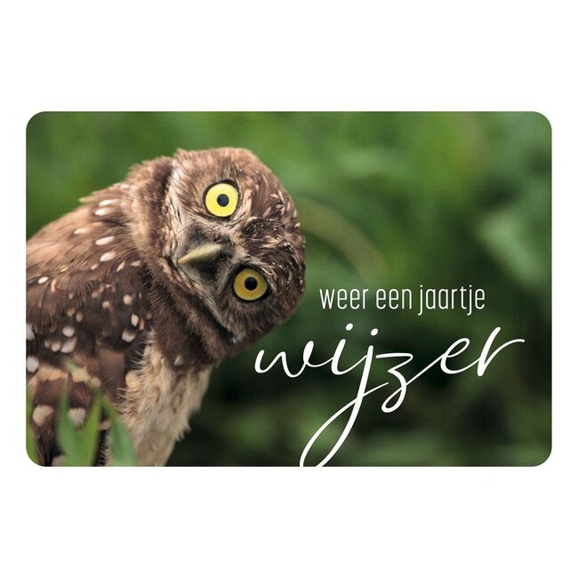 PaperClip Kaart - Alweer een jaartje wijzer - Photo factory - MBE.6005