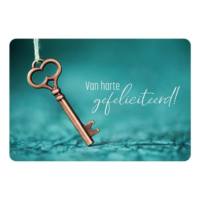 PaperClip Kaart - Van harte gefeliciteerd! - Photo factory - MBE.6031
