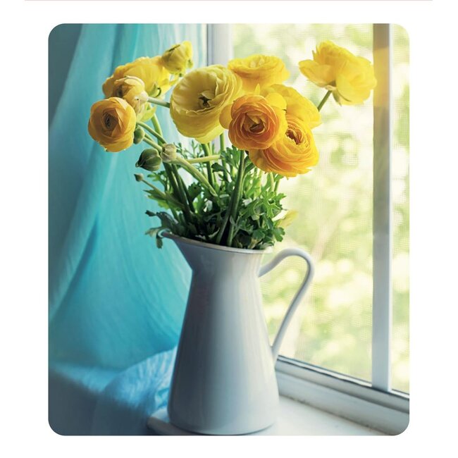 PaperClip Kaart - Bloemen in vaas - Photo factory - VV0.6029