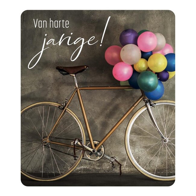 PaperClip Kaart - Van harte jarige! - Photo factory - VVE.6009