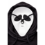 Partychimp Masker - Ghost face - Met capuchon, handschoenen & dolk - Licentie
