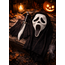 Partychimp Masker - Ghost face - Met capuchon, handschoenen & dolk - Licentie