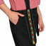 Partychimp Lederhose - Johann - Zwart - Kort - Verstelbare bretels - L