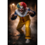 Partychimp Kostuum - Scary Clown - Met pruik - XL