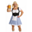 Partychimp Kostuum - Der Alpenrocker - Mannendirndl - Met Pruik - L/XL