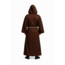 Partychimp Kostuum - Monnik - Met capuchon, kruis & koord - Bruin - XL/XXL