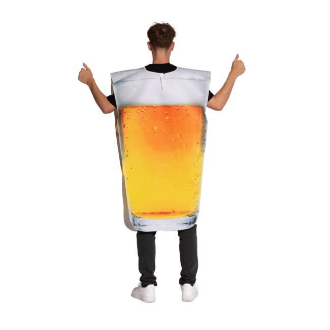 Partychimp Kostuum - Bierglas - Pilsje - One size