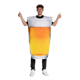 Partychimp Kostuum - Bierglas - Pilsje - One size