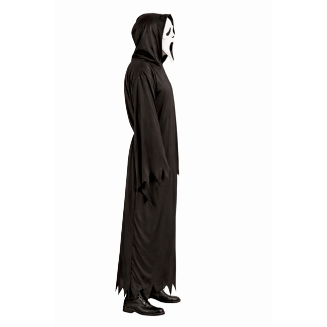 Partychimp Kostuum - Ghost face - Inclusief masker - Licentie - S/M/L