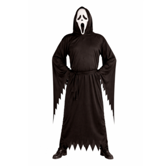 Partychimp Kostuum - Ghost face - Inclusief masker - Licentie - S/M/L