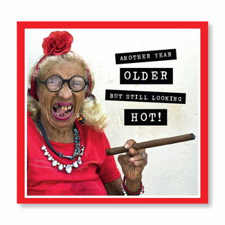 PaperClip Kaart - Muziek - Another year older but still looking hot! - 028