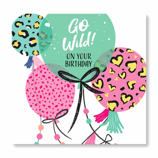 PaperClip Kaart - Go wild! On your birthday - Muziek - 006