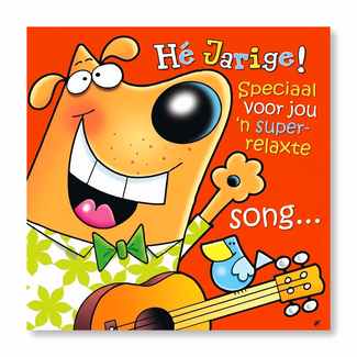 PaperClip Kaart - Muziek - Hé jarige! Speciaal voor jou 'n super relaxte song... - 009