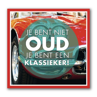 PaperClip Kaart - Muziek - Je bent niet oud, je bent een klassieker! - 022
