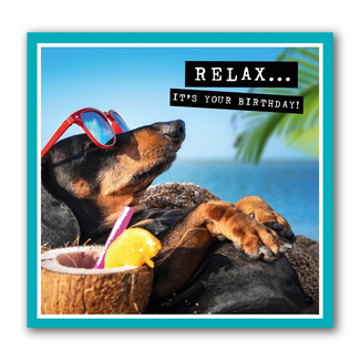 PaperClip Kaart - Muziek - Relax... it's your birthday! - 012