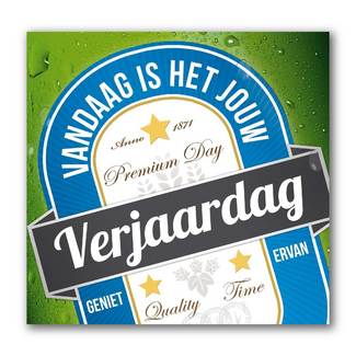 PaperClip Kaart - Muziek - Vandaag is het jouw verjaardag - 025