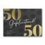 PaperClip Kaart - 50 jaar - Glitter & Glamour - LLE.3016