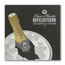 PaperClip Kaart - Van harte gefeliciteerd, champagne in koeler - Glitter & Glamour - SQE.3008