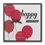 PaperClip Kaart - Happy birthday, roze ballonnen - Glitter & Glamour - SQA.3009