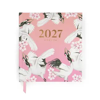 PaperClip Agenda - Chinese kraanvogel - 2027 - 04-AGE.WF.2703-1