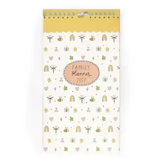 PaperClip Familieplanner / kalender - Doodle figuurtjes - 2027 - 04-KAL.FS.2711