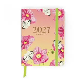 PaperClip Agenda - Witte koolwitjes - 2027 - 04-AGE.WF.2701-2