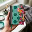 PaperClip Agenda - Bloemen stippen - Groen - Melli Mello - 2027 - 04-AGE.MM.2705-2