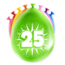 Paper Dreams Ballonnen - 25 jaar - 30cm - 8st.