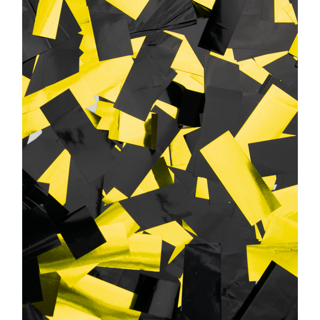 Paper Dreams Confettikanon - Goud, zwart - 40cm