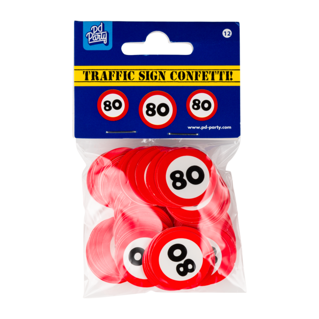 Paper Dreams Confetti - 80 - Verkeersbord