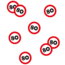 Paper Dreams Confetti - 80 - Verkeersbord