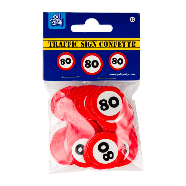 Paper Dreams Confetti - 60 - Verkeersbord