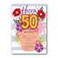 PaperClip Kaart - Hoera 50 - Lifetime of love - 01-LV.GBE.0006