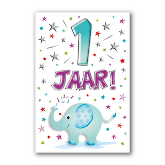 Artige Kaart - That funny age - 1 jaar - TFA002