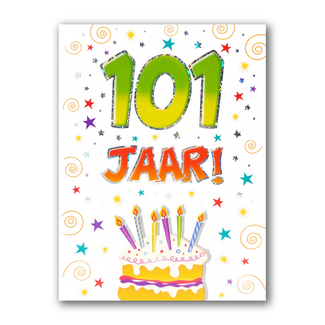 Artige Kaart - That funny age - 101 jaar - AT1050