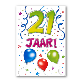 Artige Kaart - That funny age - 21 jaar - TFA028