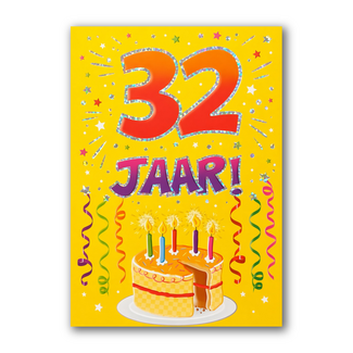 Artige Kaart - That funny age - 32 jaar - AT1032-C