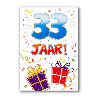 Artige Kaart - That funny age - 33 jaar - TFA040