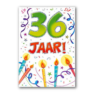 Artige Kaart - That funny age - 36 jaar - TFA044