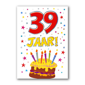 Artige Kaart - That funny age - 39 jaar - TFA049