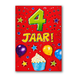 Artige Kaart - That funny age - 4 jaar - TFA006
